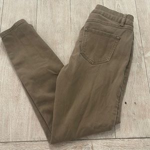 Artisan Ny size 6 brown skinny jeggings bottoms